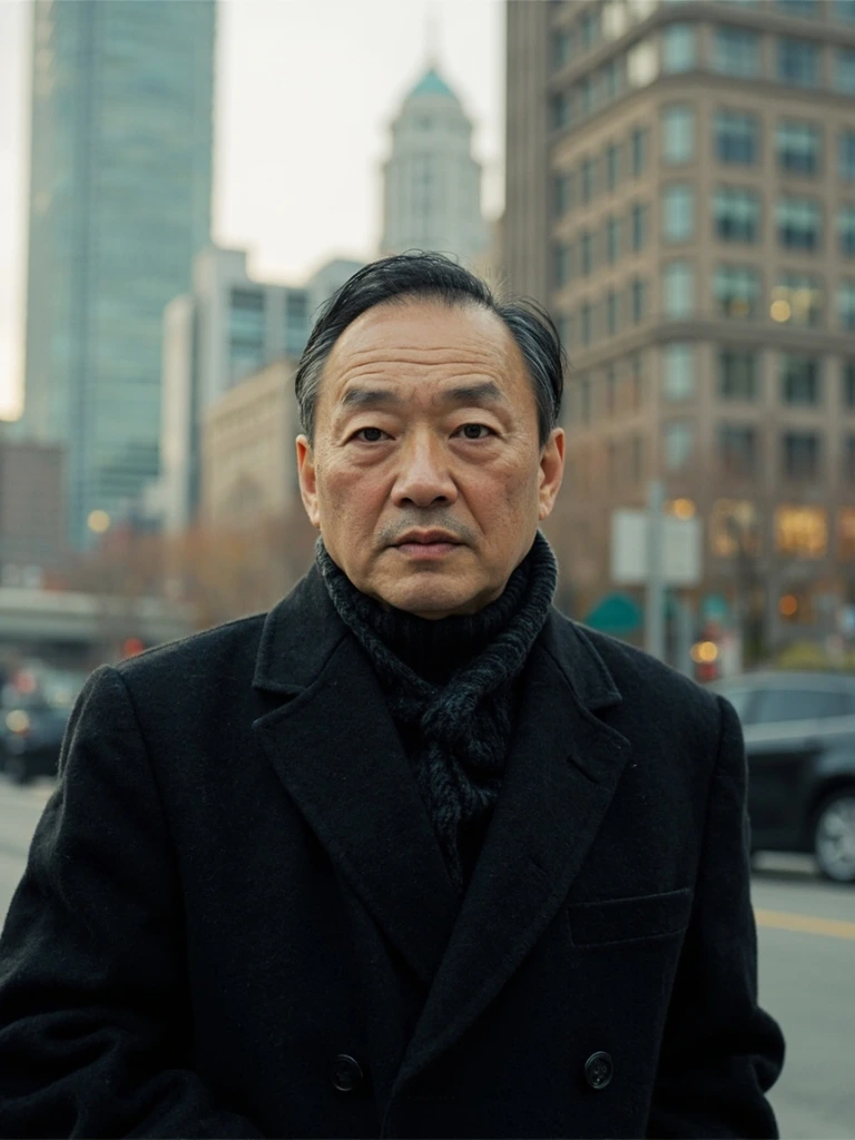 Portrait documentaire du correspondant à Shanghai